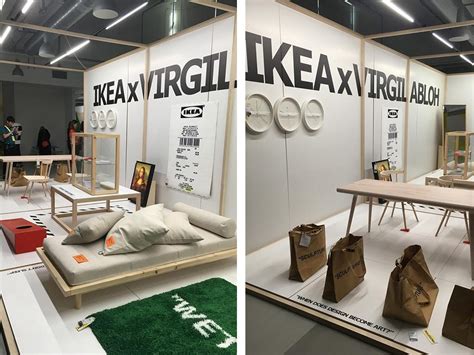 off white ikea collection